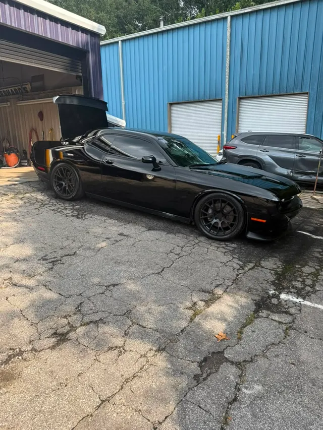 Black coupe — ceramic after — Stop N Go auto body & paint, Stone Mountain GA