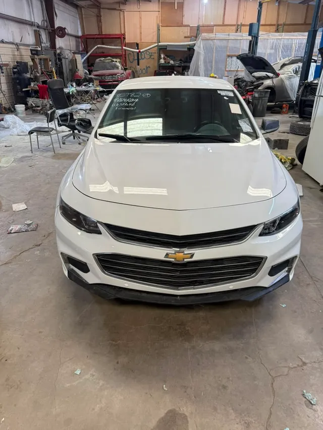 White sedan — other after — Stop N Go auto body & paint, Stone Mountain GA