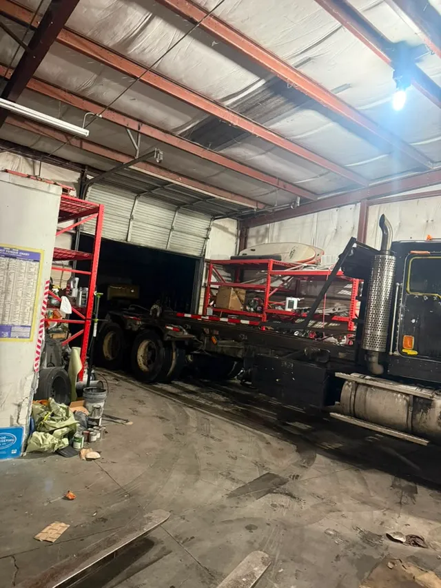Black truck — other progress — Stop N Go auto body & paint, Stone Mountain GA