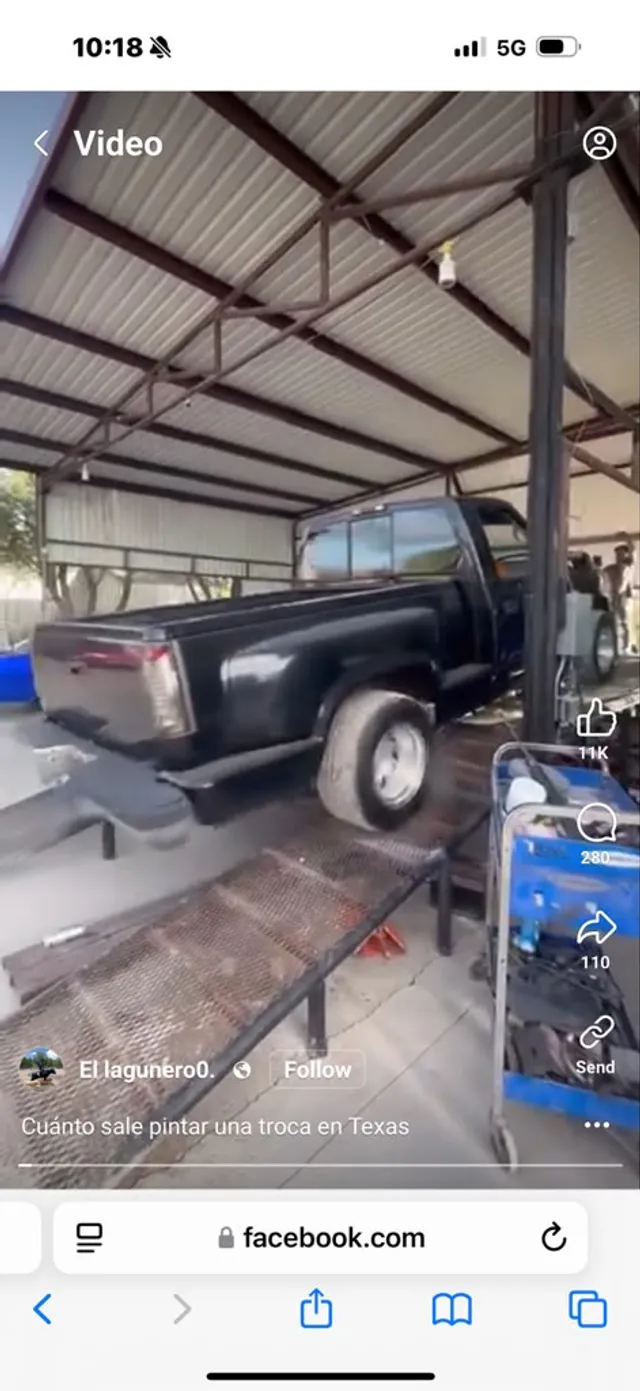 Black truck — other progress — Stop N Go auto body & paint, Stone Mountain GA