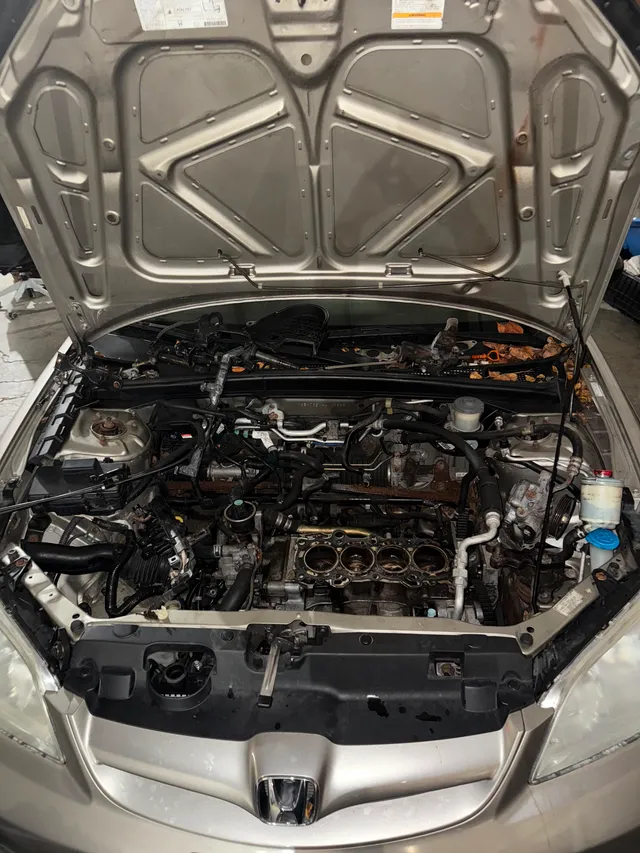 Silver sedan — other progress — Stop N Go auto body & paint, Stone Mountain GA