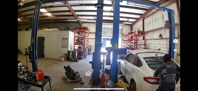 White sedan — other progress — Stop N Go auto body & paint, Stone Mountain GA