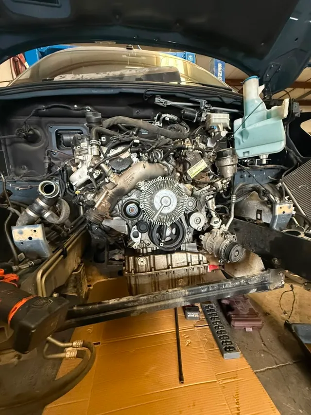 Gold suv — other progress — Stop N Go auto body & paint, Stone Mountain GA